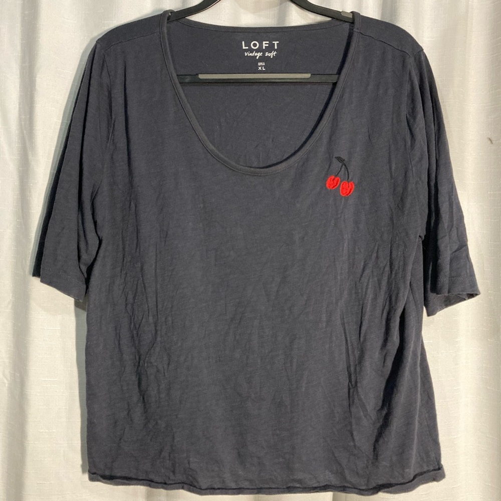 LOFT cherry top